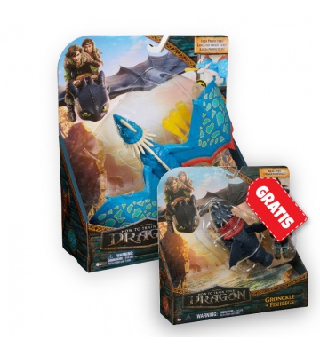 Günstiges Set: Drachenzähmen leicht gemacht Tödlicher Nadder schießende Pfeile + Gronckel und Fischbein