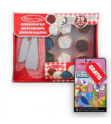 AKTION: Melissa & Doug Backset für Kekse + Water WOW Wassermalbuch Märchen GRATIS