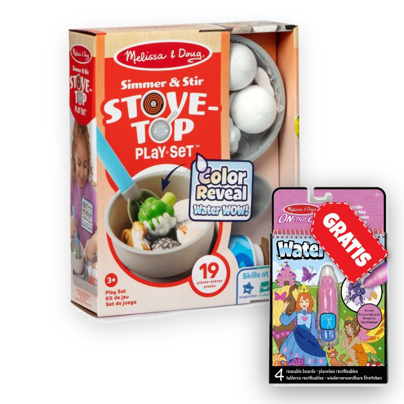 AKTION: Melissa & Doug Water WOW Wassermalspaß Braten + Wassermalspaß Märchen KOSTENLOS