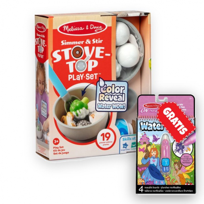 AKTION: Melissa & Doug Water WOW Wassermalspaß Braten + Wassermalspaß Märchen KOSTENLOS