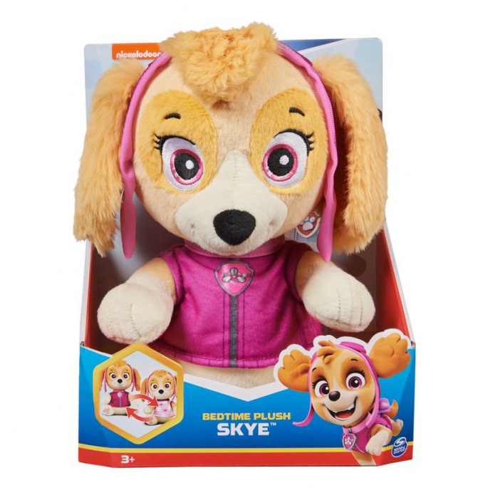 Paw Patrol großer Kuscheltier mit Wiegenlied Skye