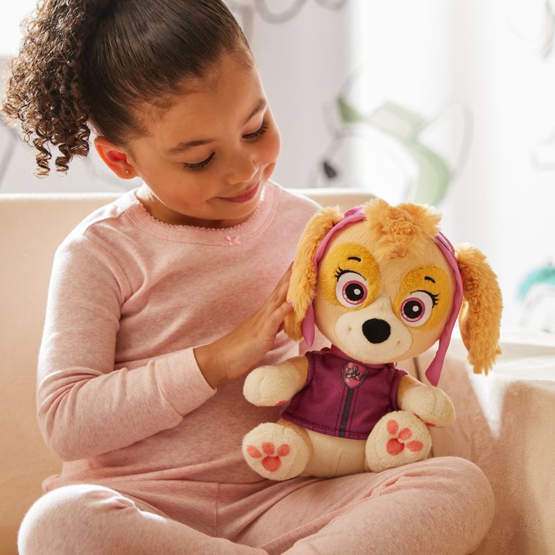 Paw Patrol großer Kuscheltier mit Wiegenlied Skye