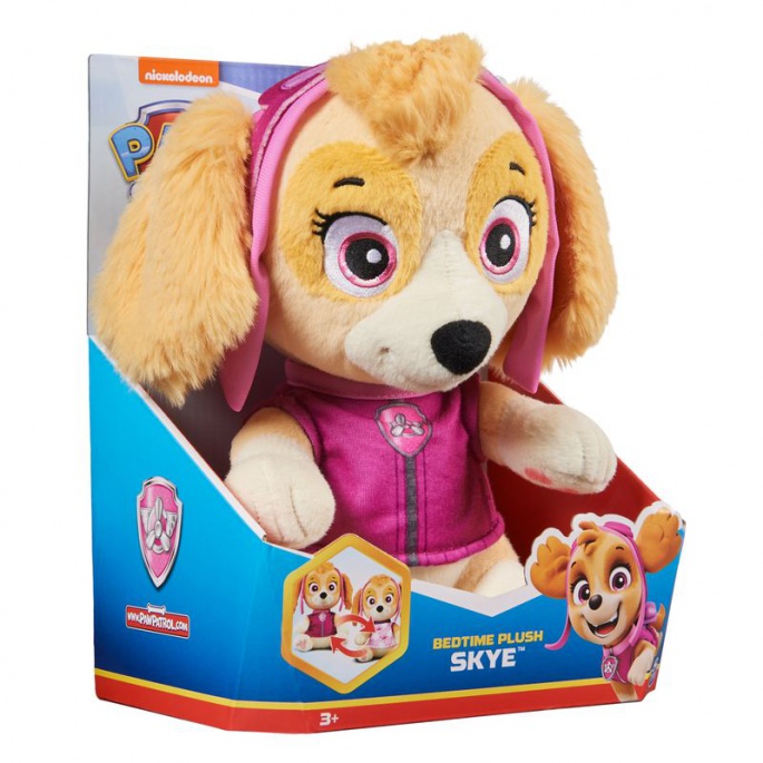 Paw Patrol großer Kuscheltier mit Wiegenlied Skye