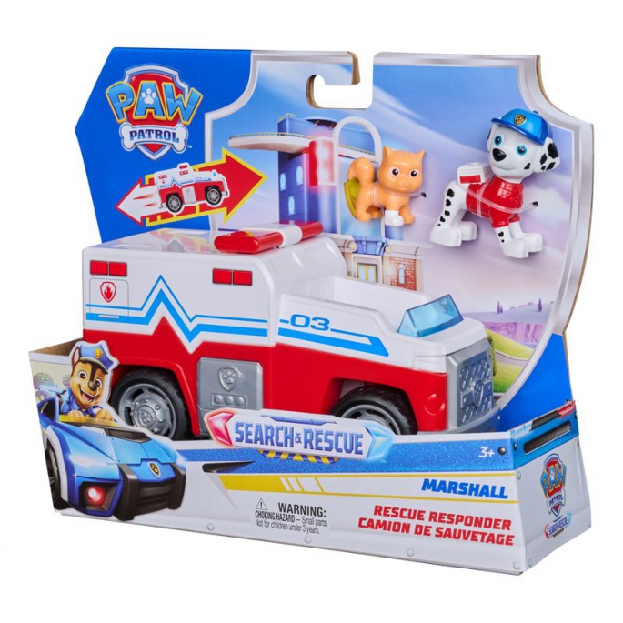 Paw Patrol thematisches Fahrzeug Search & Rescue Marshall