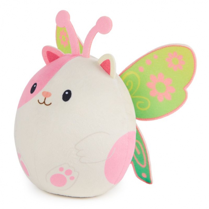 Gabby's Dollhouse Plüsch Hamster weiß mit Geräuschen 14 cm