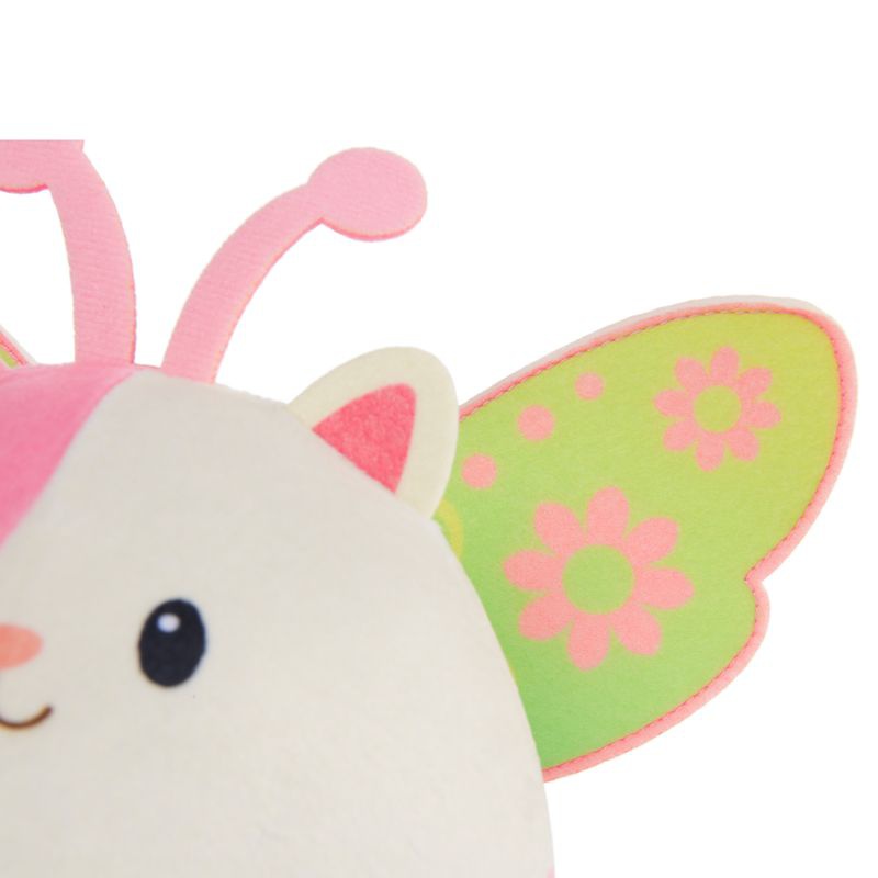 Gabby's Dollhouse Plüsch Hamster weiß mit Geräuschen 14 cm