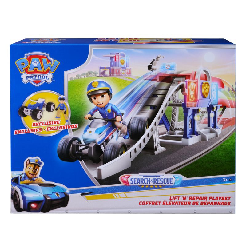 Paw Patrol Aufzug mit Bahn