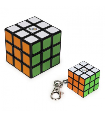 Rubik's Cube Set Klassik 3x3 + Anhänger