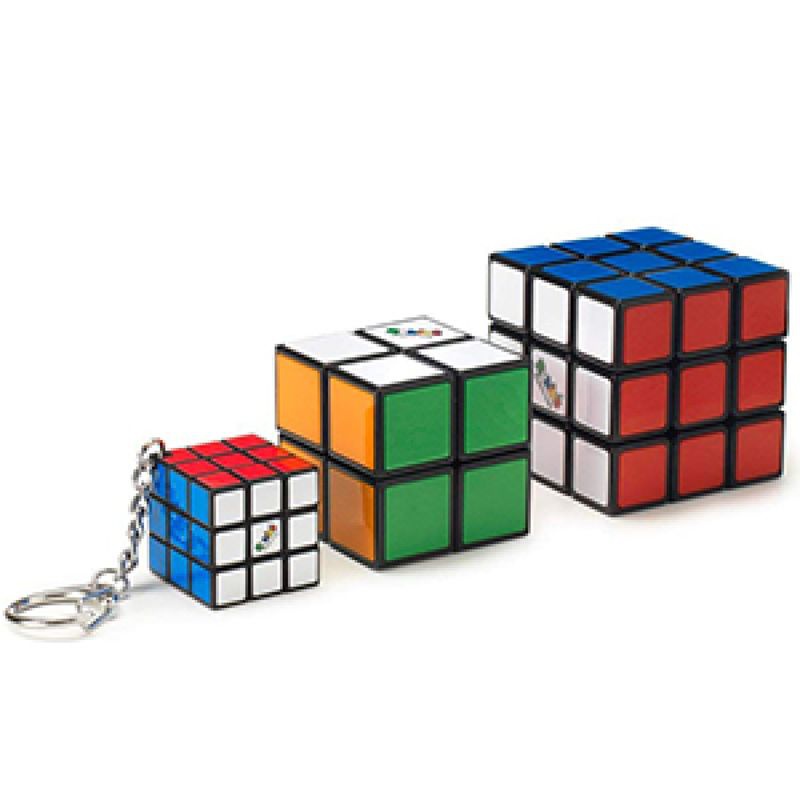 Rubik's Würfel Set 3x3 2x2 und 3x3 Anhänger