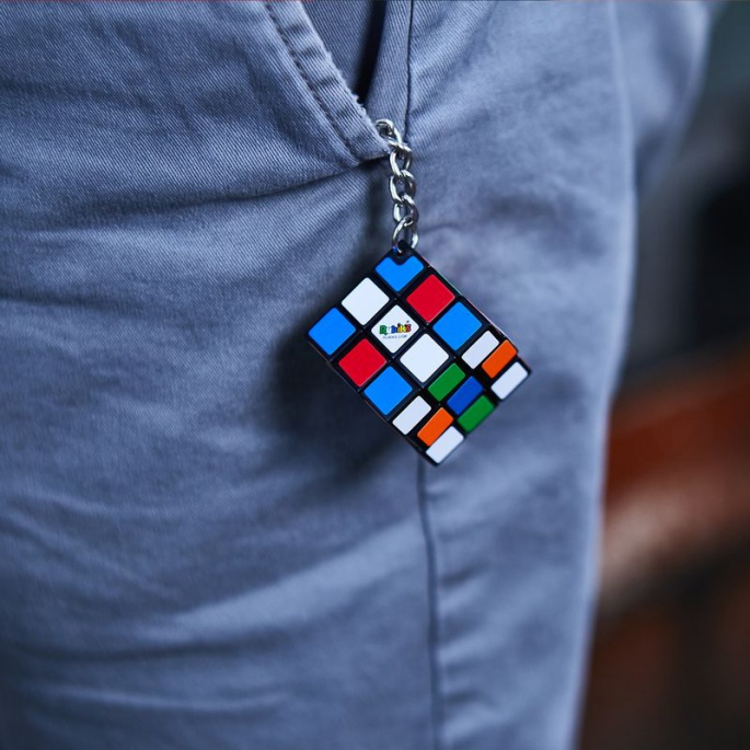 Rubik's Würfel Set 3x3 2x2 und 3x3 Anhänger