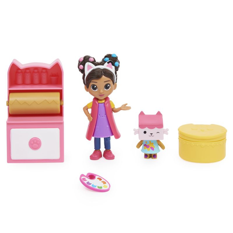 Gabby's Dollhouse Katzenspielset Kunststudio