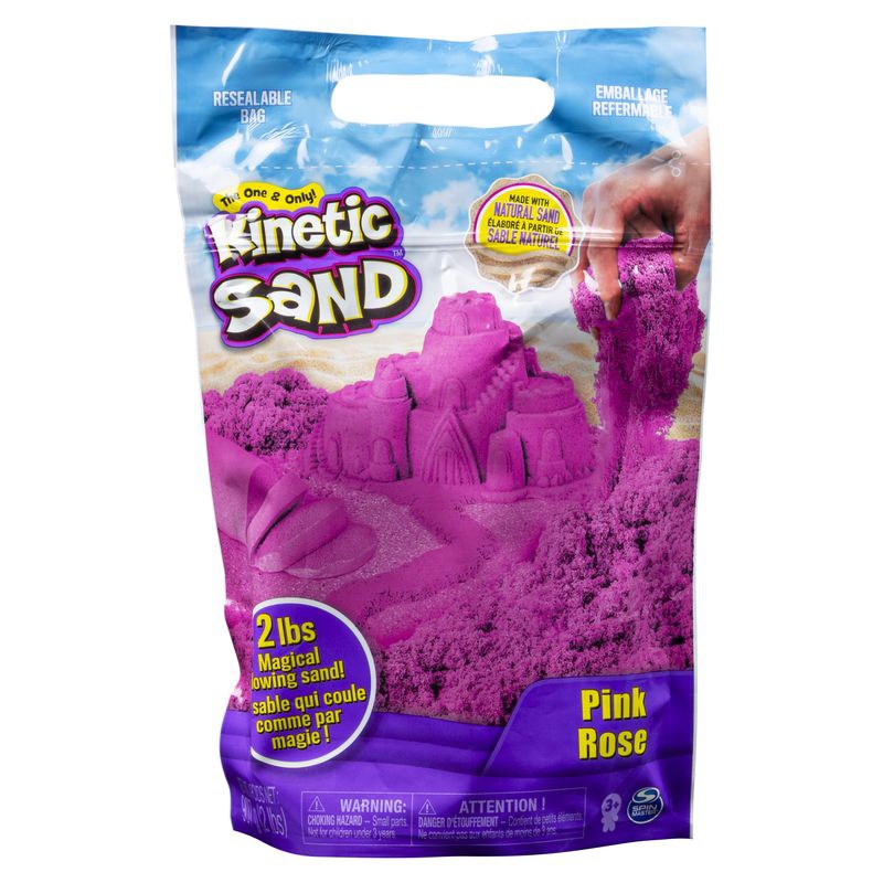 Kinetic Sand Verpackung von rosa Sand 0,9 kg