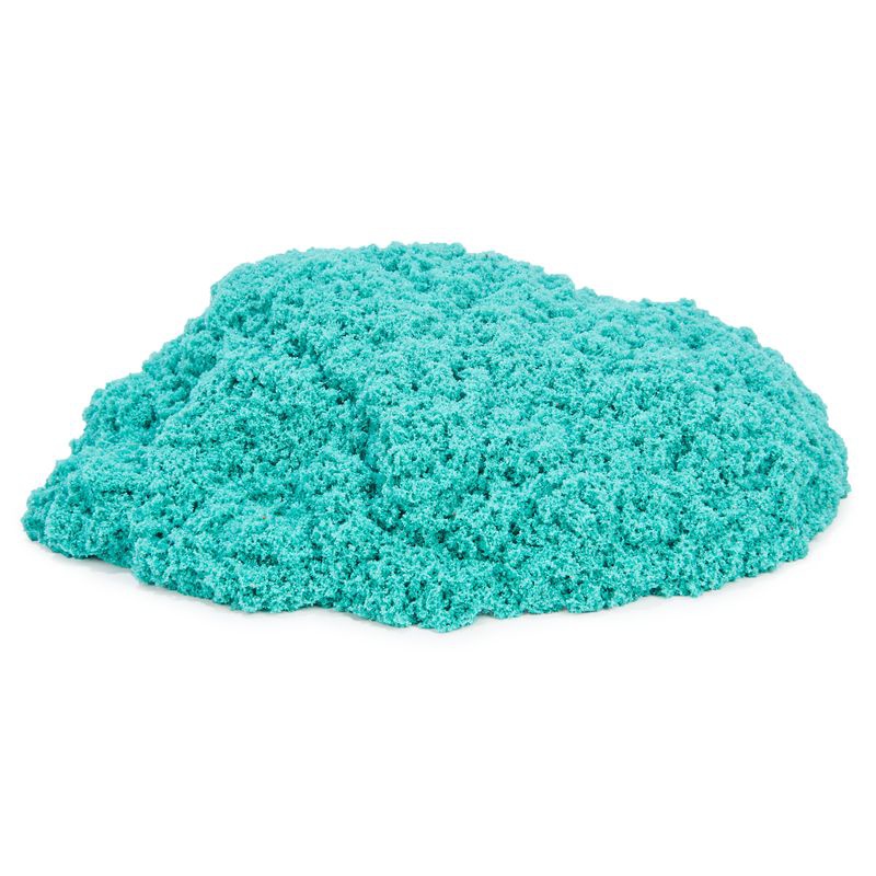 Kinetic Sand Verpackung von glitzerndem blaugrünem Sand 0,9 kg