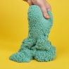 Kinetic Sand Verpackung von glitzerndem blaugrünem Sand 0,9 kg