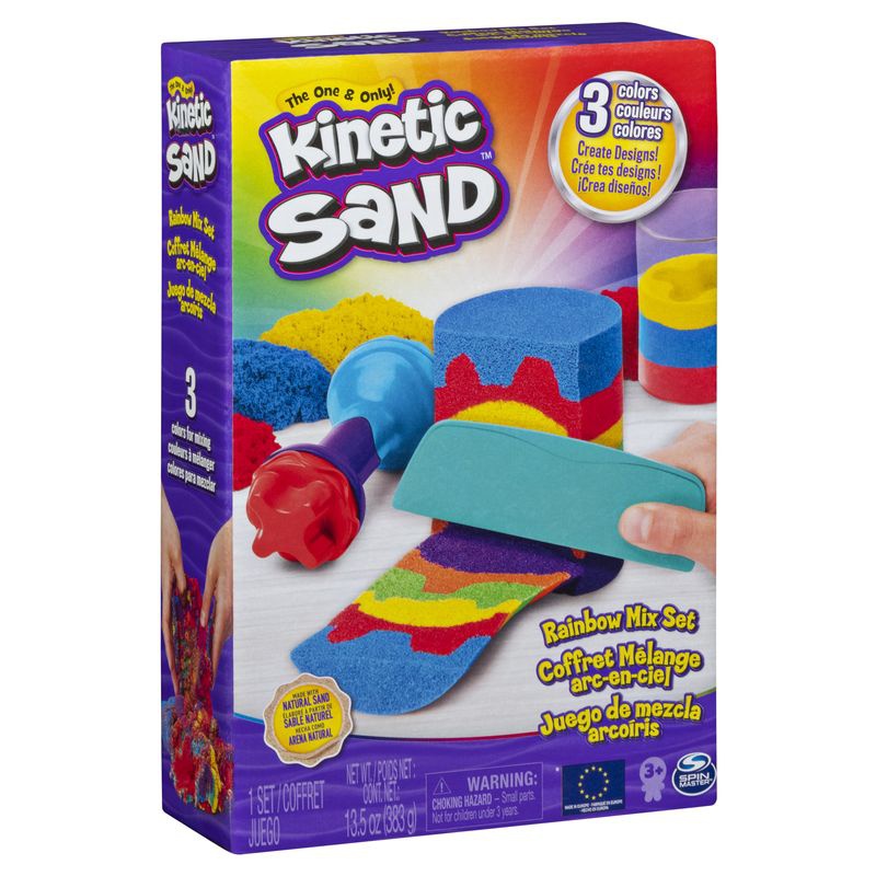 Kinetic Sand Regenbogen Spielset