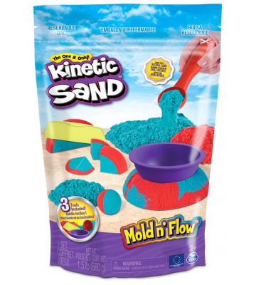 Kinetic Sand Modellierset mit Werkzeugen