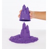 Kinetic Sand Box mit flüssigem Sand und lila Unterlage
