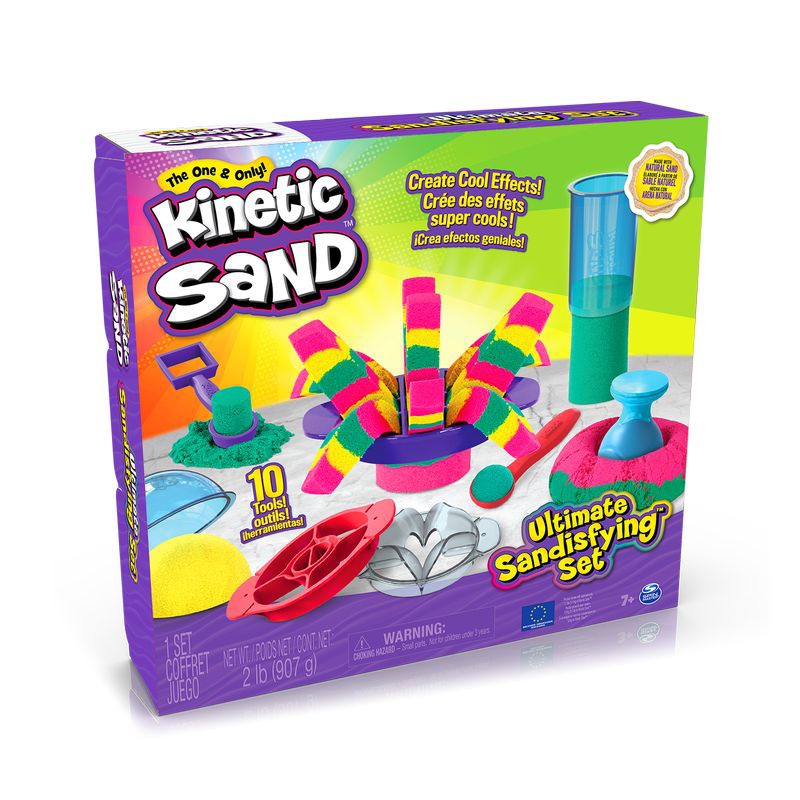 Kinetic Sand ultimatives Sandset mit Werkzeugen