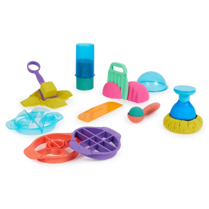 Kinetic Sand ultimatives Sandset mit Werkzeugen