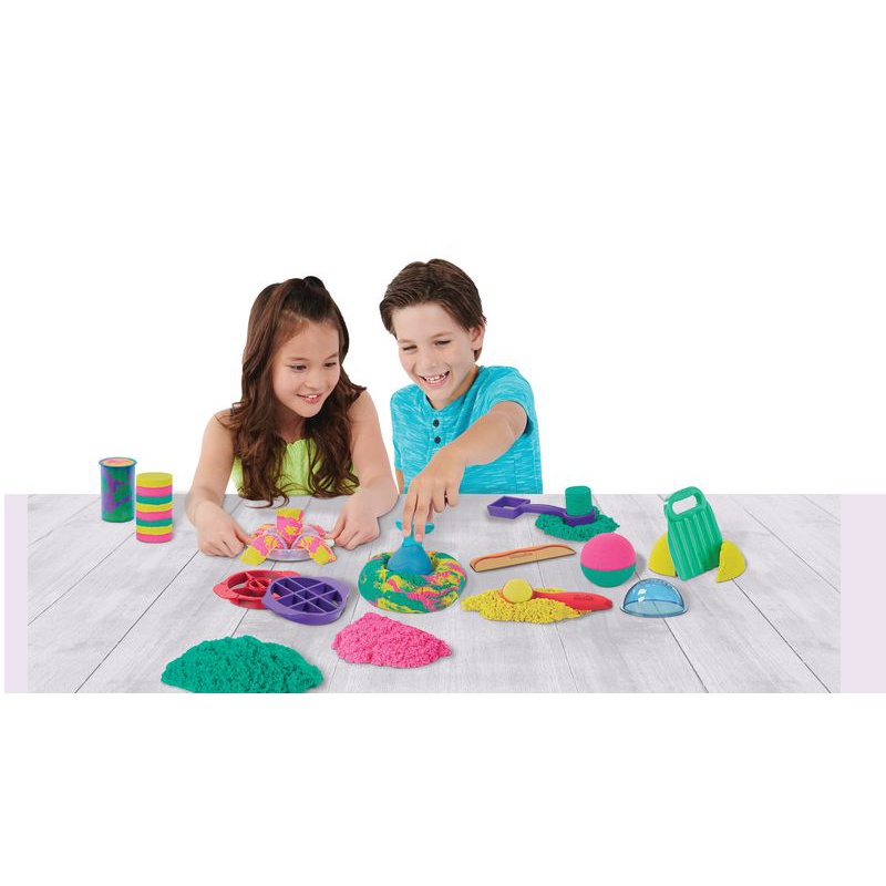 Kinetic Sand ultimatives Sandset mit Werkzeugen