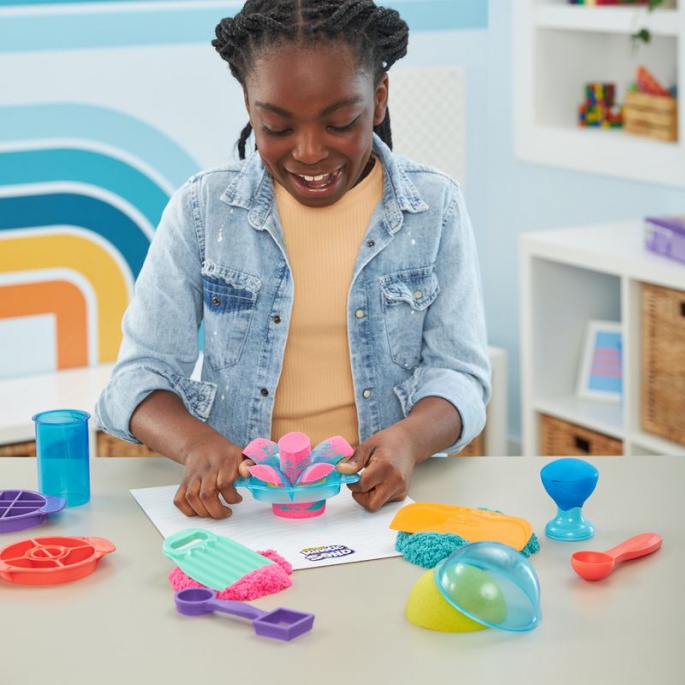 Kinetic Sand ultimatives Sandset mit Werkzeugen