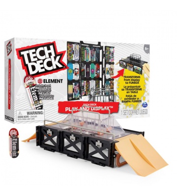 Tech Deck Vitrine und Podium