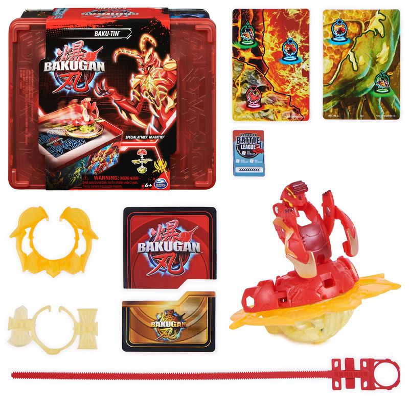 Bakugan Sammeldose aus Metall S6