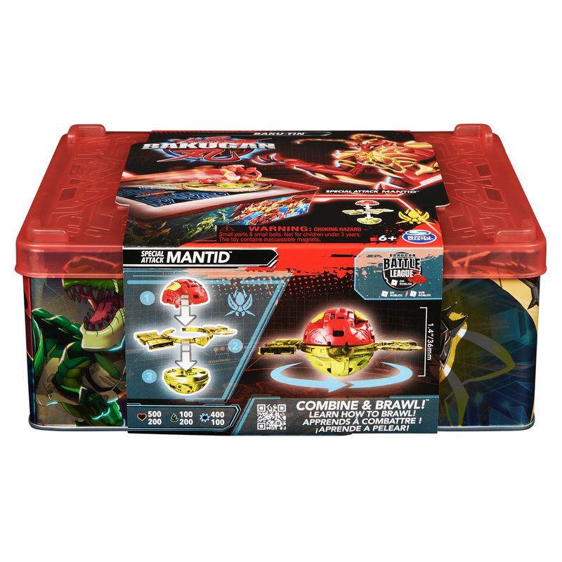 Bakugan Sammeldose aus Metall S6