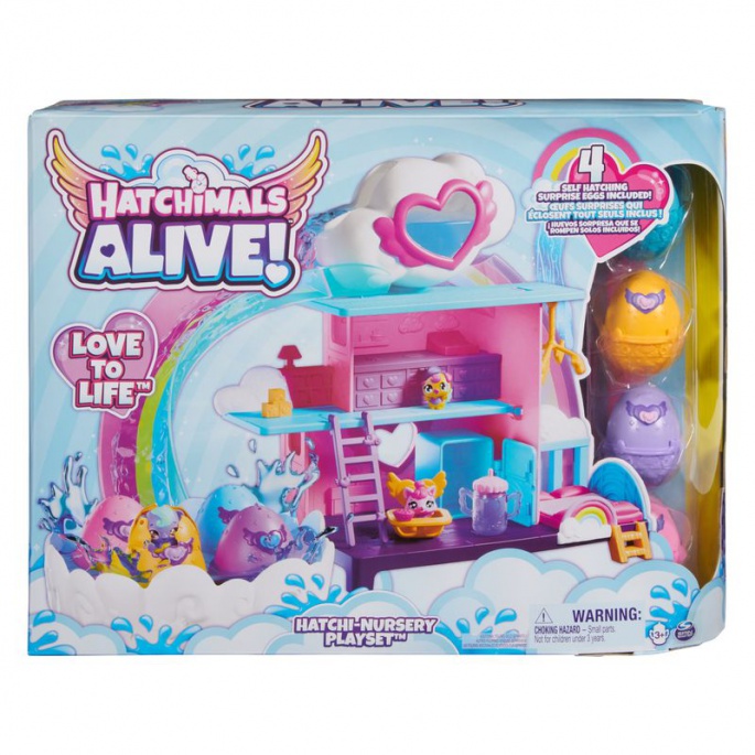 Hatchimals Spielset Regenbogenwelt / Schlüpfen im Wasser