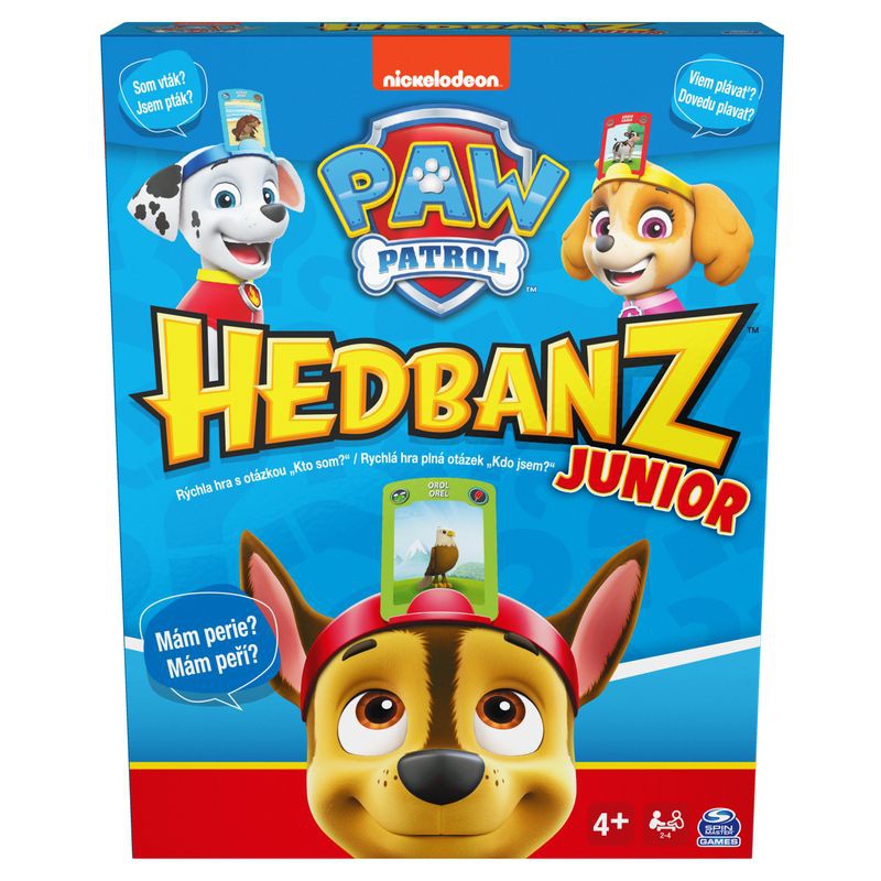 Spin Master Games Gesellschaftsspiel Rätsel Hedbanz Paw Patrol Junior