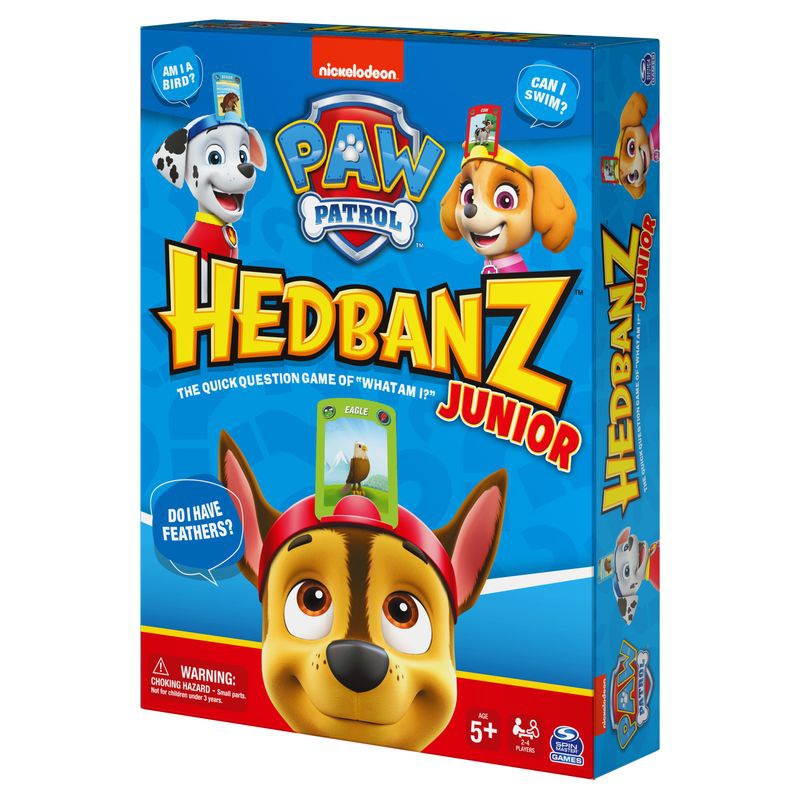 Spin Master Games Gesellschaftsspiel Rätsel Hedbanz Paw Patrol Junior