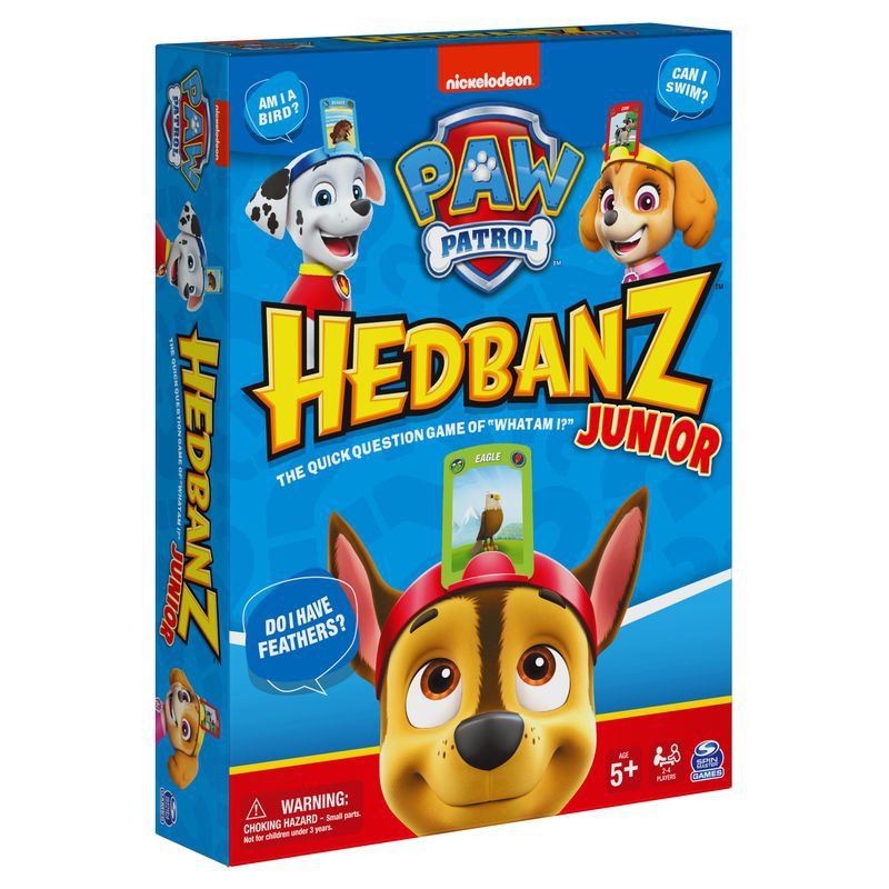Spin Master Games Gesellschaftsspiel Rätsel Hedbanz Paw Patrol Junior
