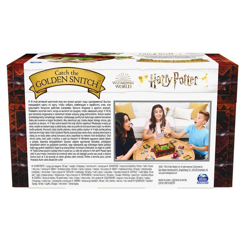 Spin Master Games Gesellschaftsspiel Harry Potter - Fang den goldenen Schnatz