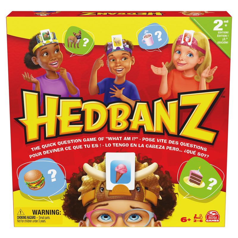 Spin Master Games Gesellschaftsspiel Rätsel Hedbanz - neue Ausgabe