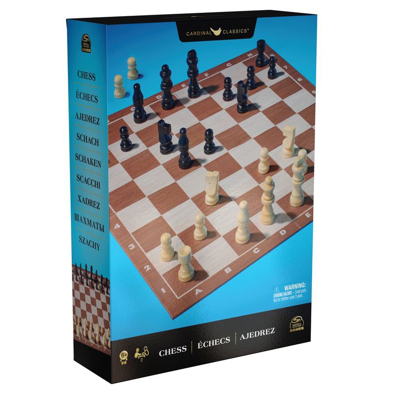 Spin Master Games Schach blaue Version