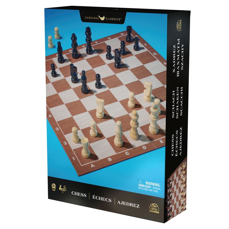 Spin Master Games Schach blaue Version