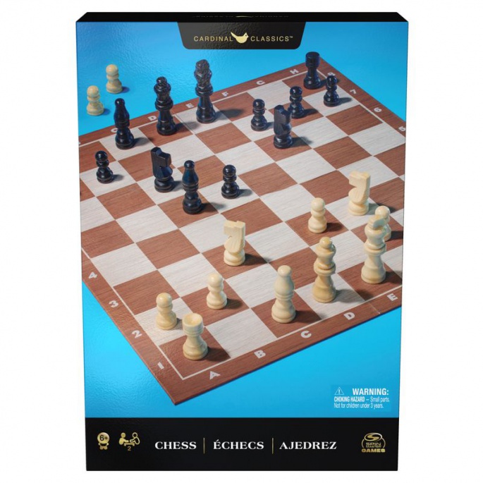 Spin Master Games Schach blaue Version