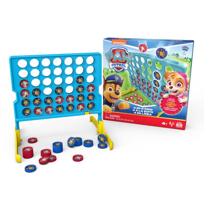 Spin Master Games PAW Patrol Vier in einer Reihe