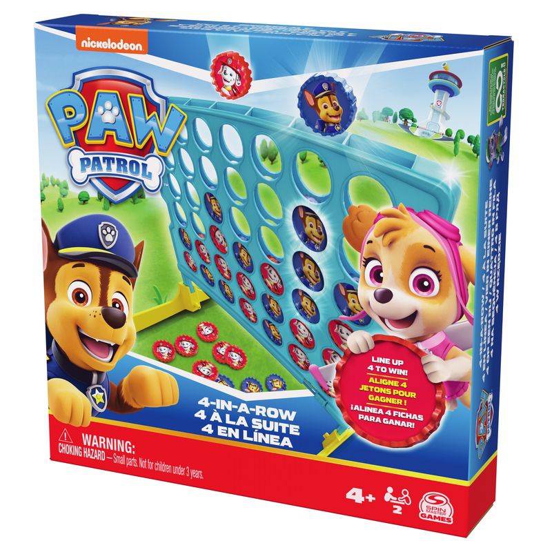 Spin Master Games PAW Patrol Vier in einer Reihe