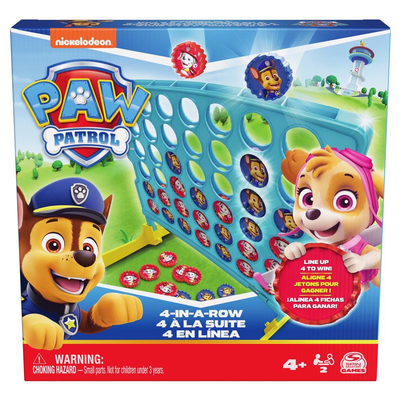 Spin Master Games PAW Patrol Vier in einer Reihe