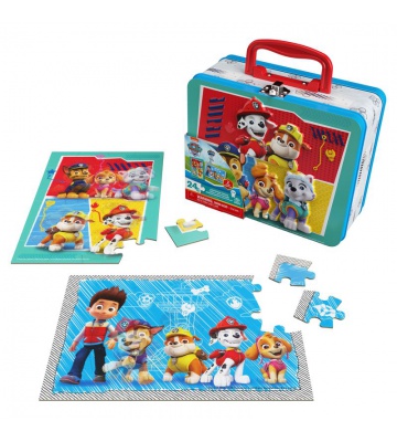 Spin Master Games PAW Patrol Puzzle in einer Blechdose