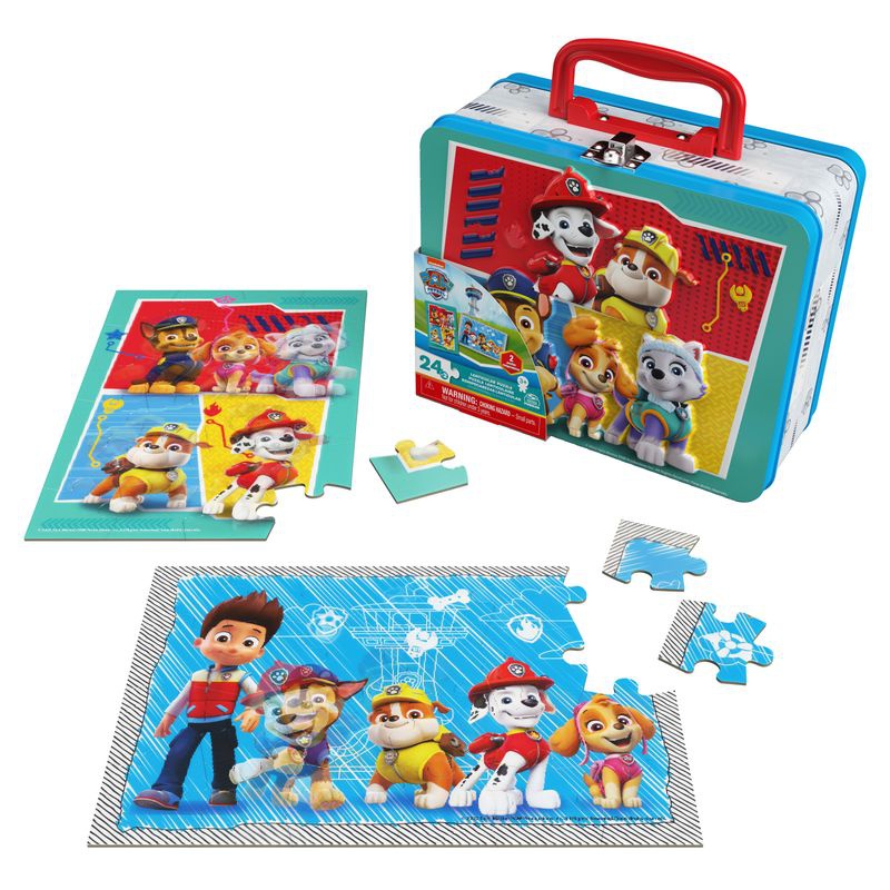 Spin Master Games PAW Patrol Puzzle in einer Blechdose