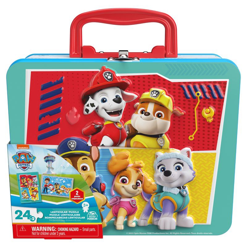 Spin Master Games PAW Patrol Puzzle in einer Blechdose