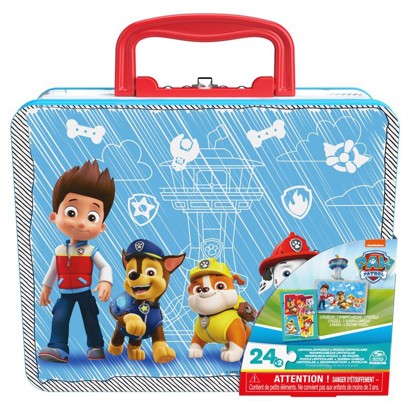 Spin Master Games PAW Patrol Puzzle in einer Blechdose