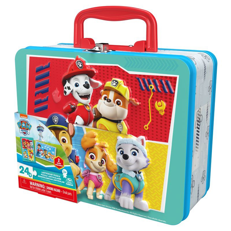 Spin Master Games PAW Patrol Puzzle in einer Blechdose