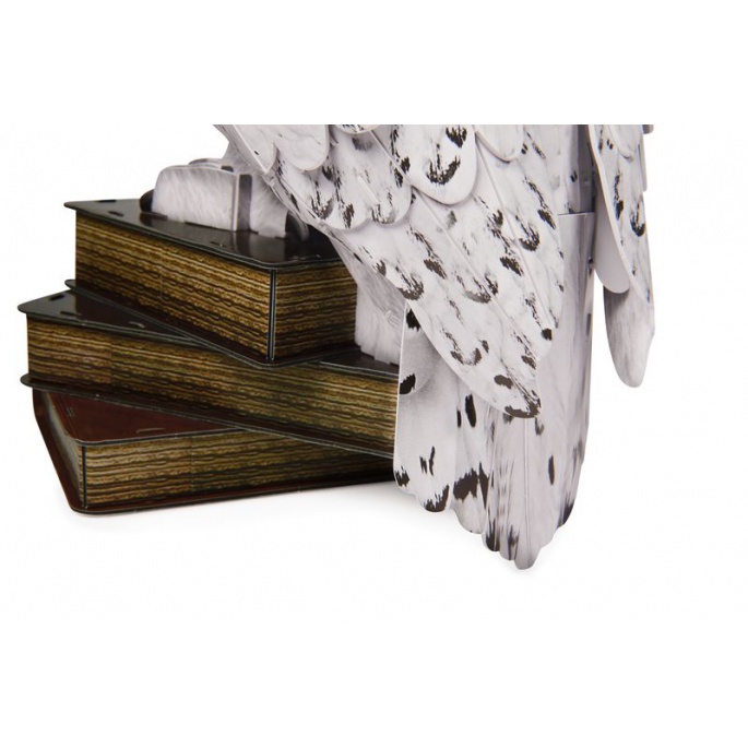 Harry Potter Hedwig Puzzle auf einem 3D-Ständer