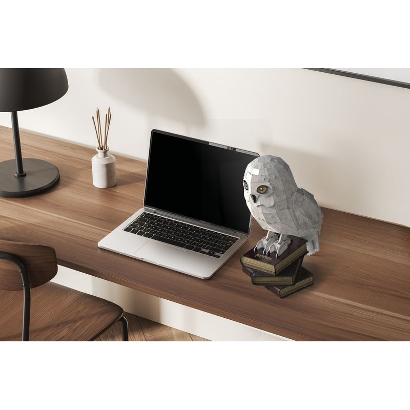 Harry Potter Hedwig Puzzle auf einem 3D-Ständer