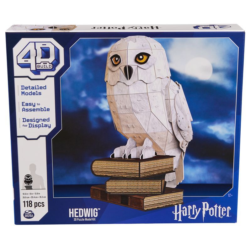 Harry Potter Hedwig Puzzle auf einem 3D-Ständer