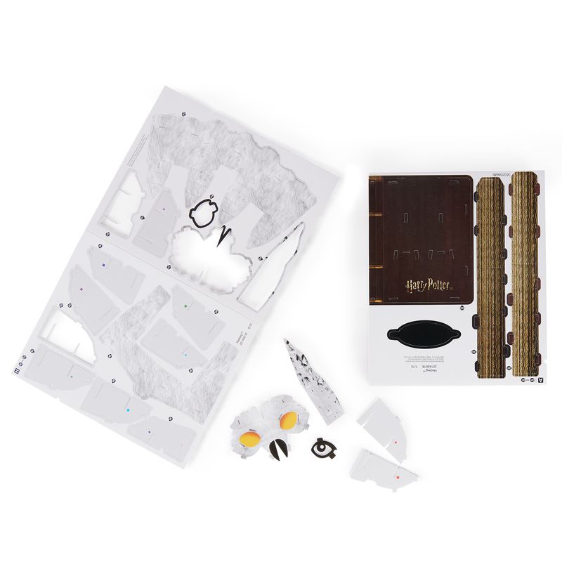 Harry Potter Hedwig Puzzle auf einem 3D-Ständer