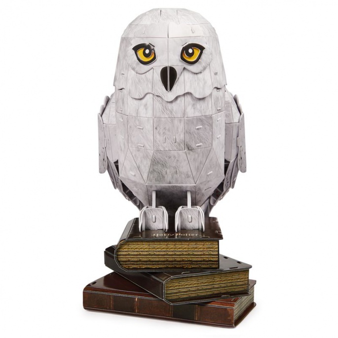 Harry Potter Hedwig Puzzle auf einem 3D-Ständer